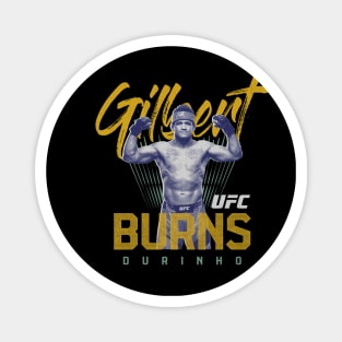 Gilbert Burns Retro Bitmap Magnet